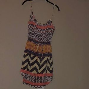 Multi printed dress